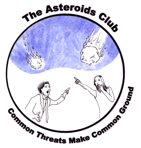 Asteroids Club Round Logo